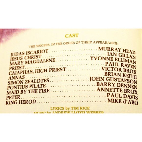 1970 "Jesus Christ Superstar" Rock Opera Andrew Lloyd Weber Script Music Book - Picture 8 of 11